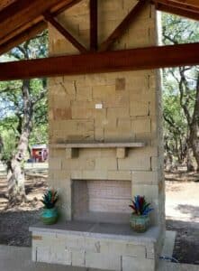 Outdoor Fireplace