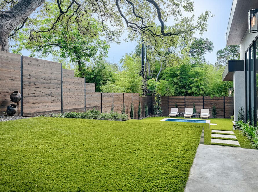 Best of Texas Landscapes backyard design and installation